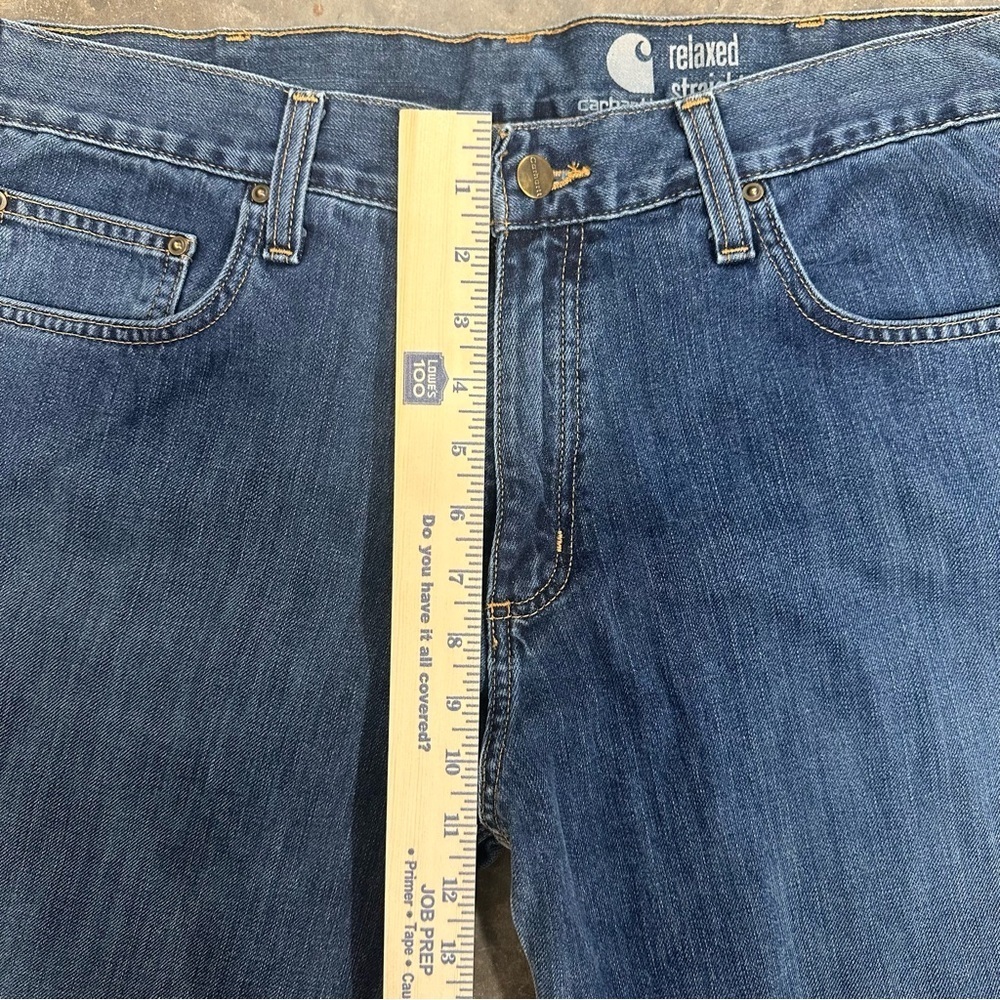 Carhartt Relaxed Straight Men’s Jeans Size 36x32 - Picture 5 of 7